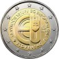 2 Euros Slovaquie 2014, UNC, 10e anniversaire de l’entrée de la Slovaquie dans l’Union Européenne